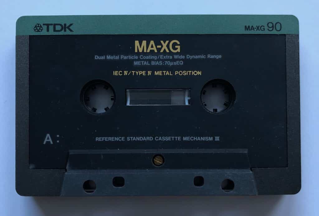 TDK MA-XG kassettband