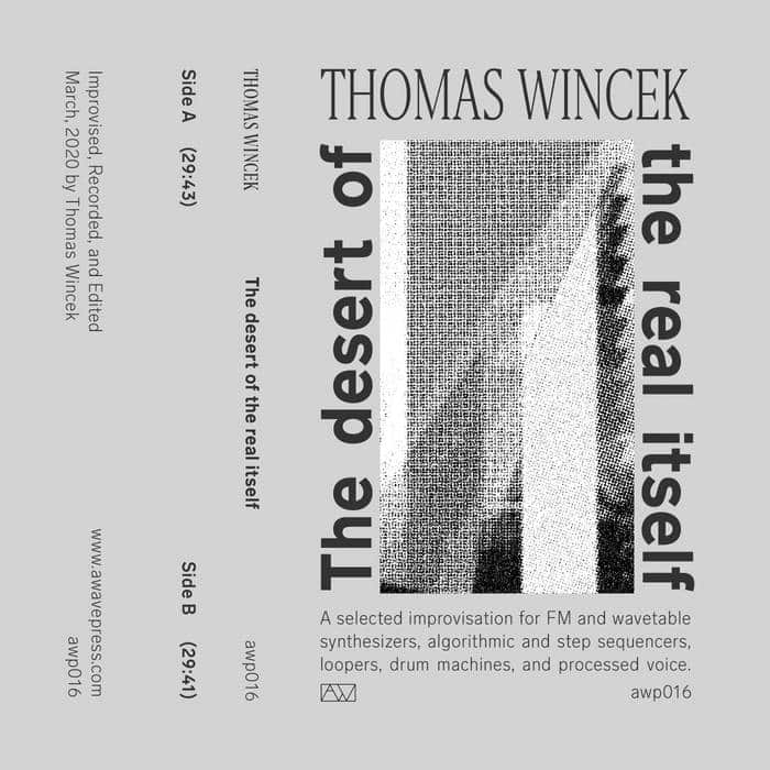 The desert of the real itself av Thomas Wincek - kassett