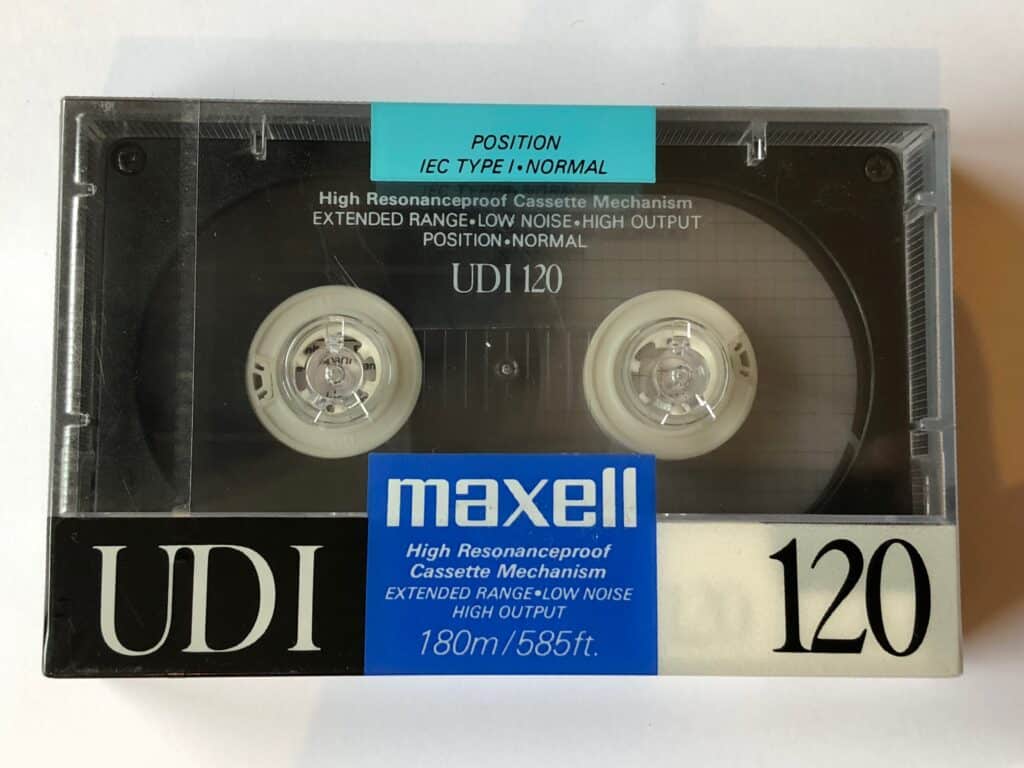 Maxell UDI cirka 1991-92