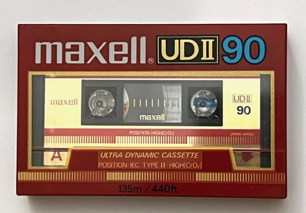 Maxell UD-II cirka 1985-88