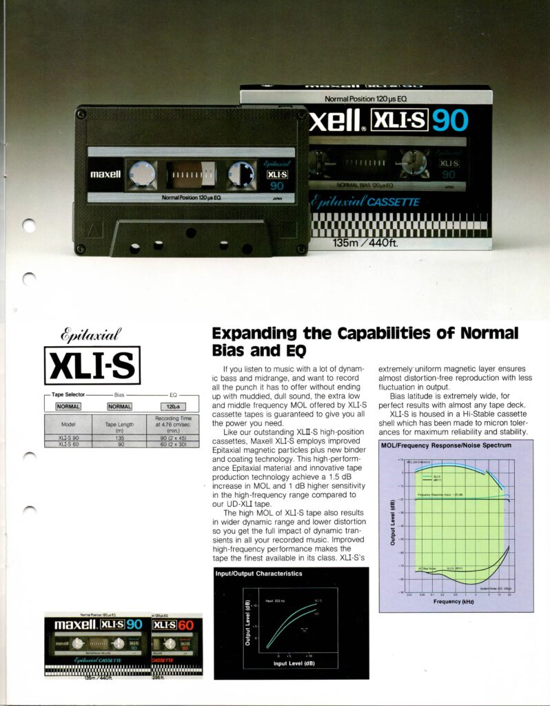 Maxell XLI-S cirka 1980-82