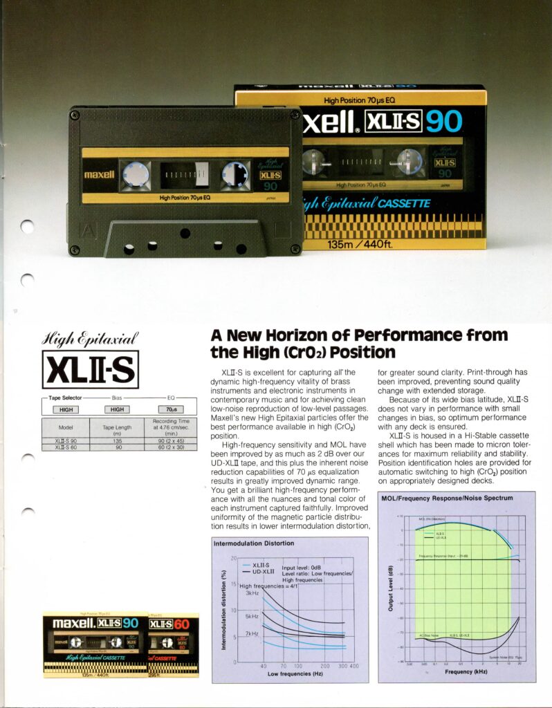 Maxell XLII-S cirka 1980-82