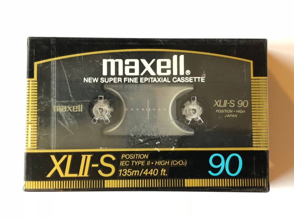 Maxell XLII-S cirka 1986-87