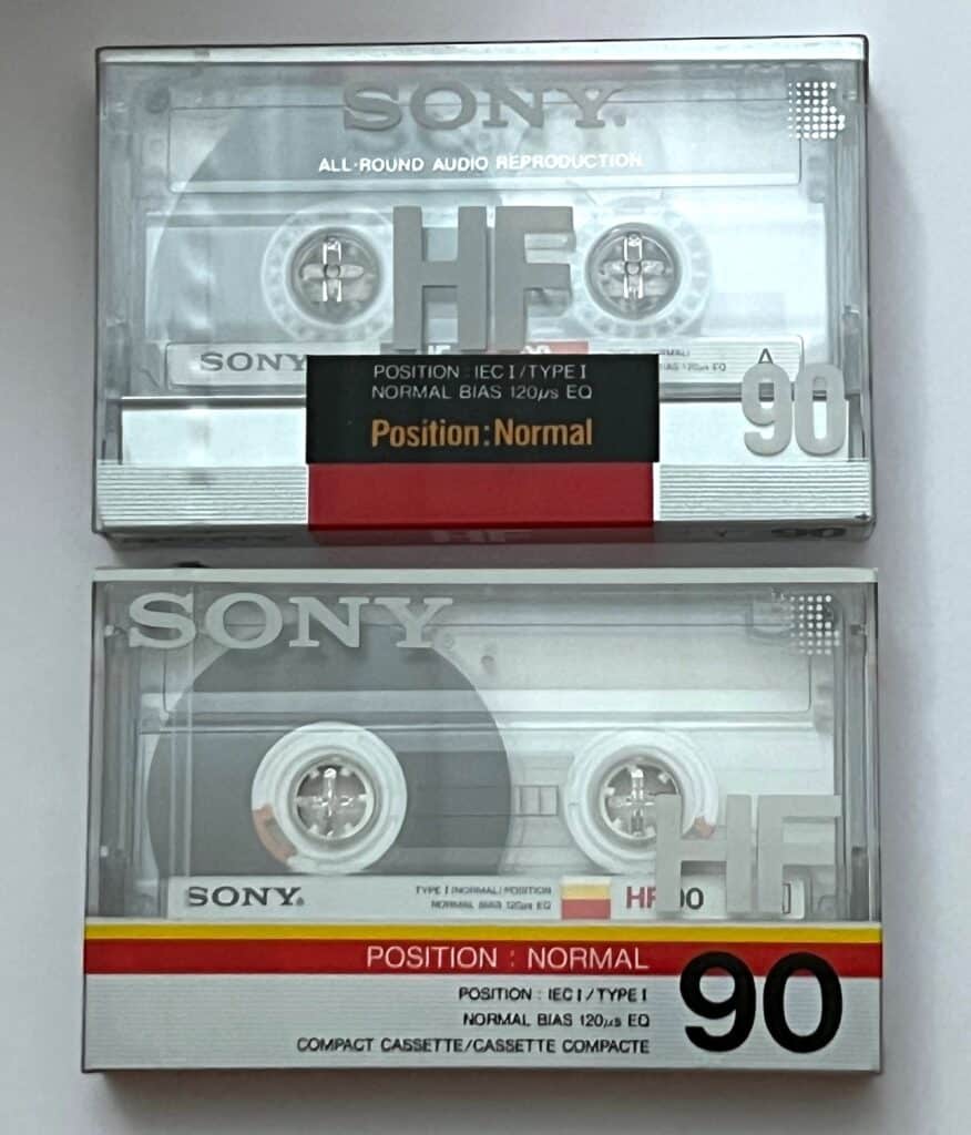Sony HF kassettband